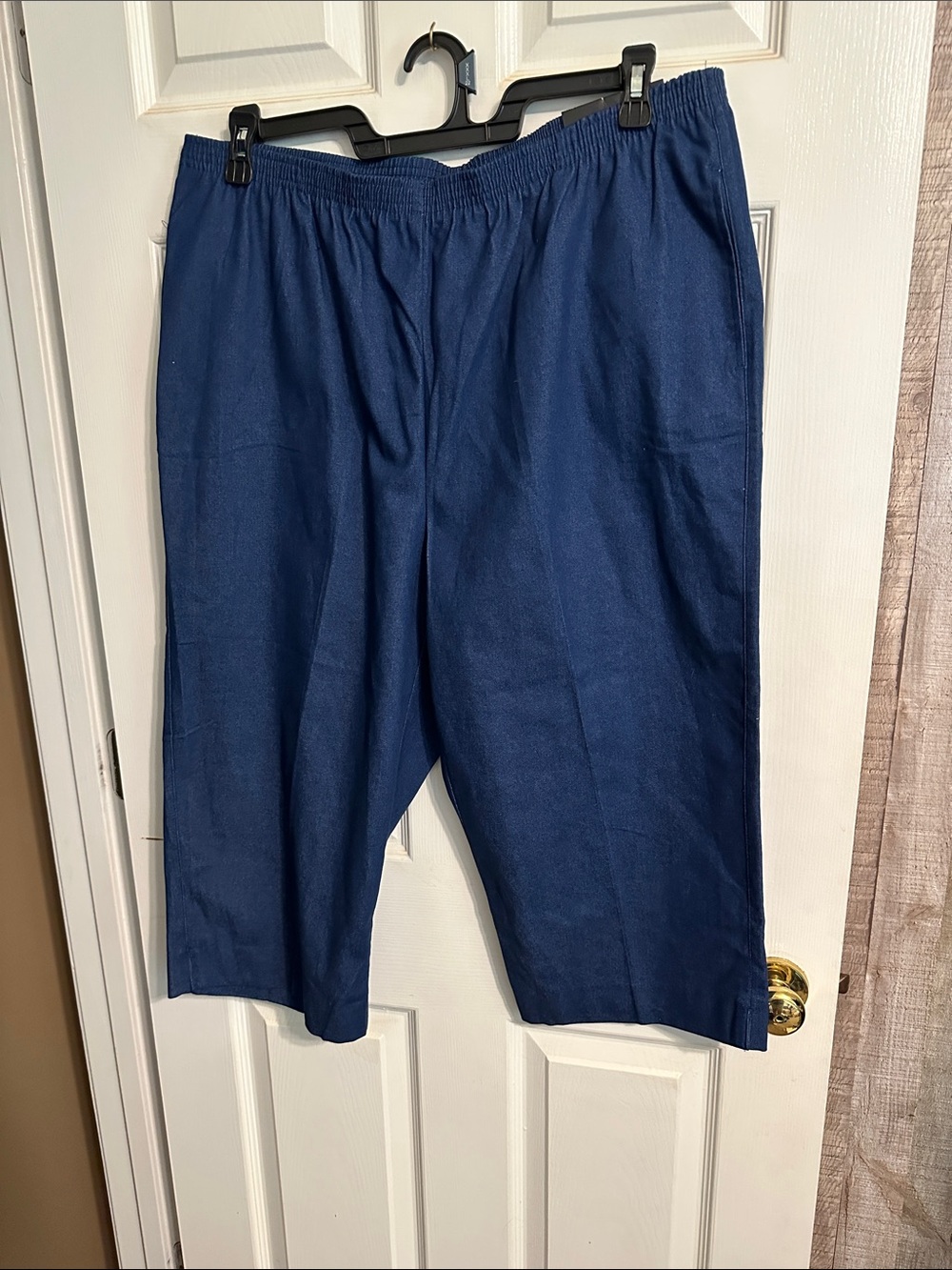 Alfred Dunner Denim Pull-On Capris